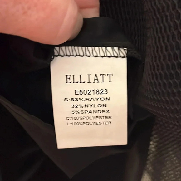 Elliatt | Revolve Elysian black hi-low strapless dress Women’s size XS stretch - Picture 8 of 13